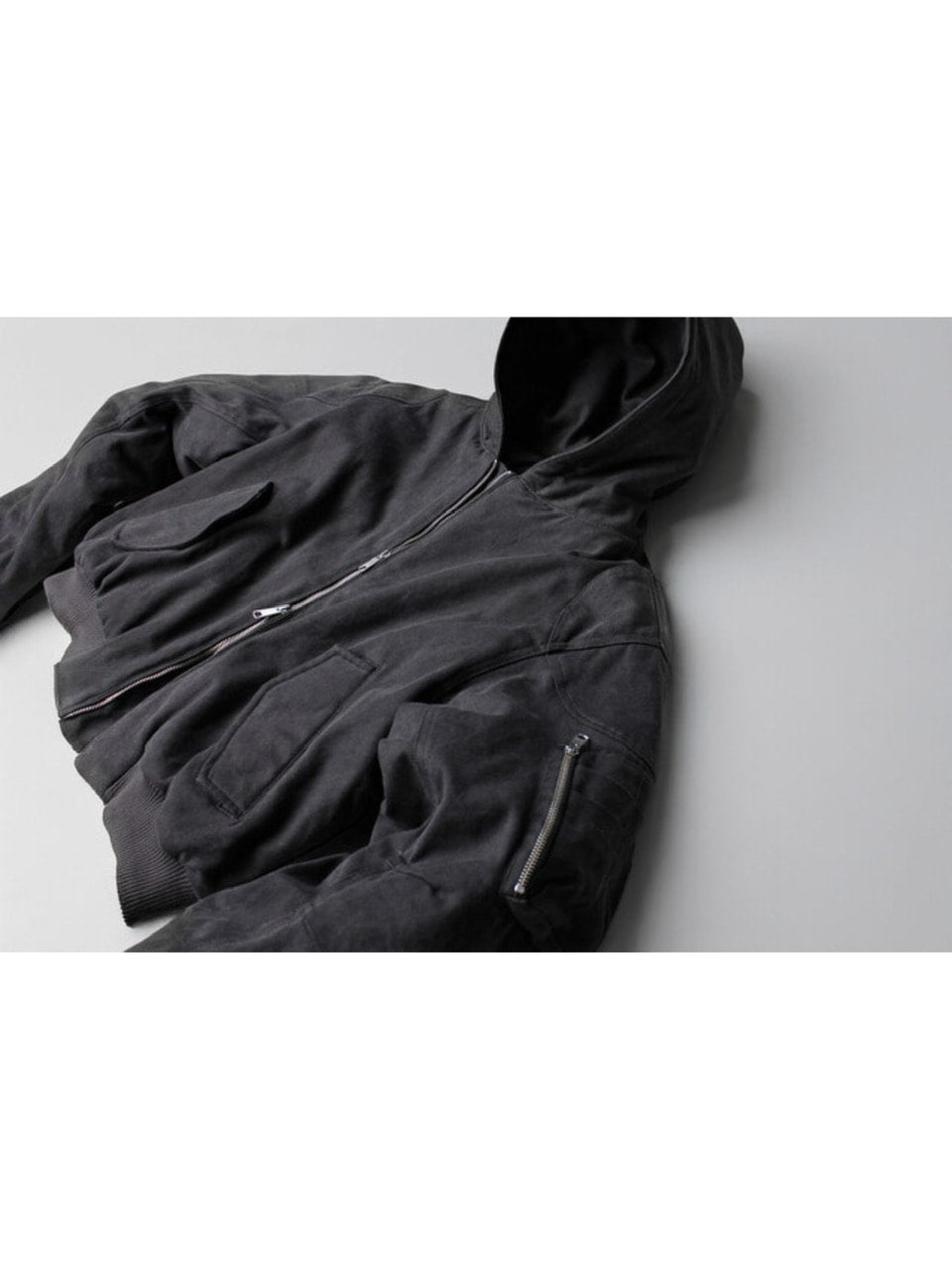 【roaringrad】WASHED HOOD BOMBER