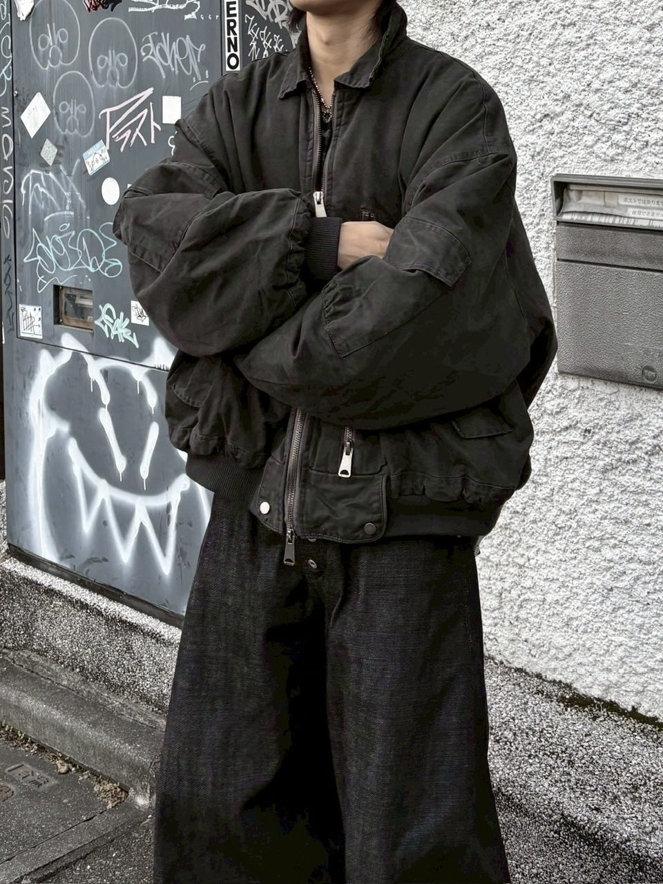 【youll】vintage wash MA-1 (2color)