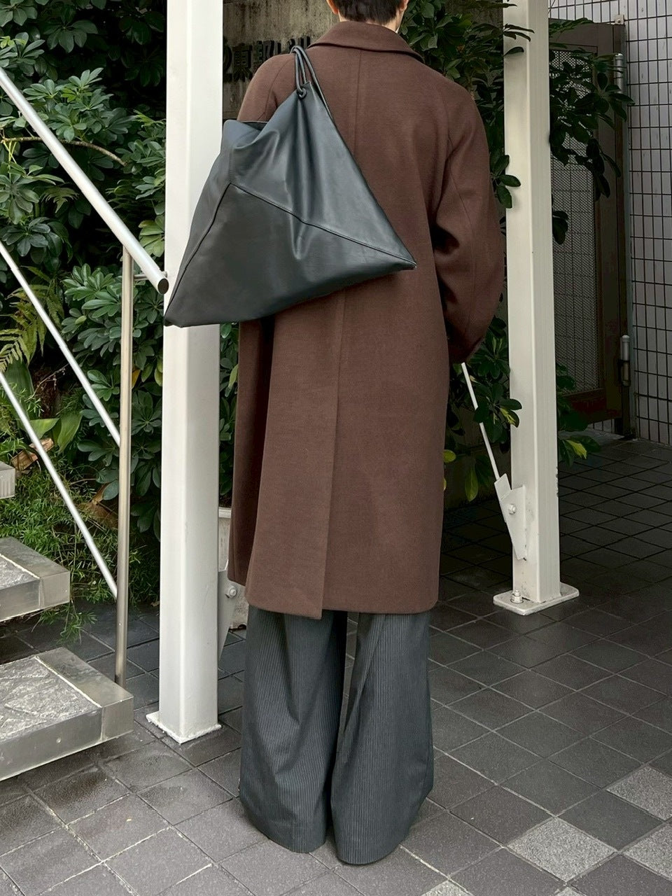 東京店WEB限定受注制【Chikashitsu +】balmacaan coat (3color