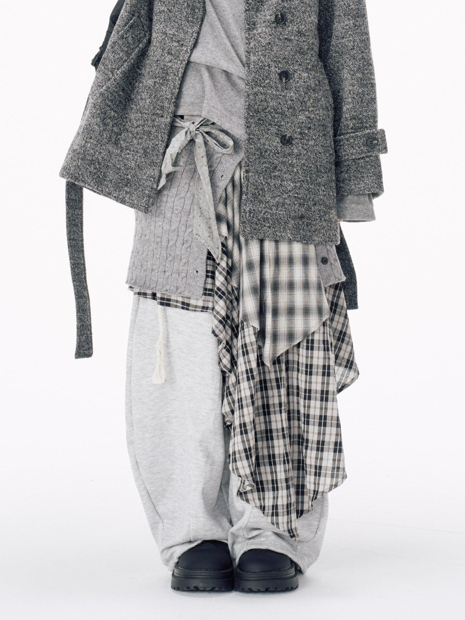 国際配送【Nerd out XU】 round puffer boots / 【ナードアウトエックスユー】ラウンドパフブーツ (2color)