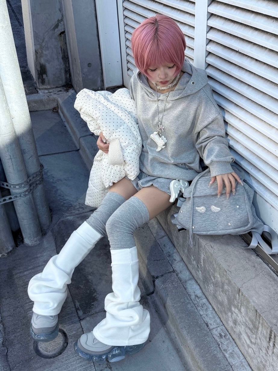 受注制【nmtc +】Eyelet hoodie / 【エヌエムティーシープラス】アイレットパーカー (2color)