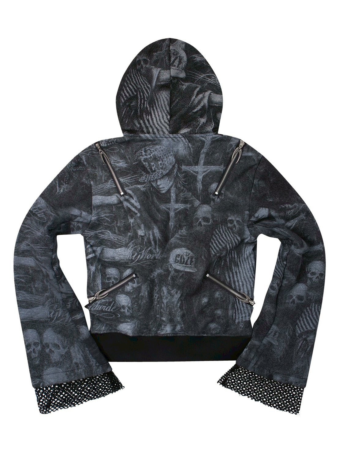 【Cozy world Wide】EPL GRAPHIC ZIP UP HOODIE