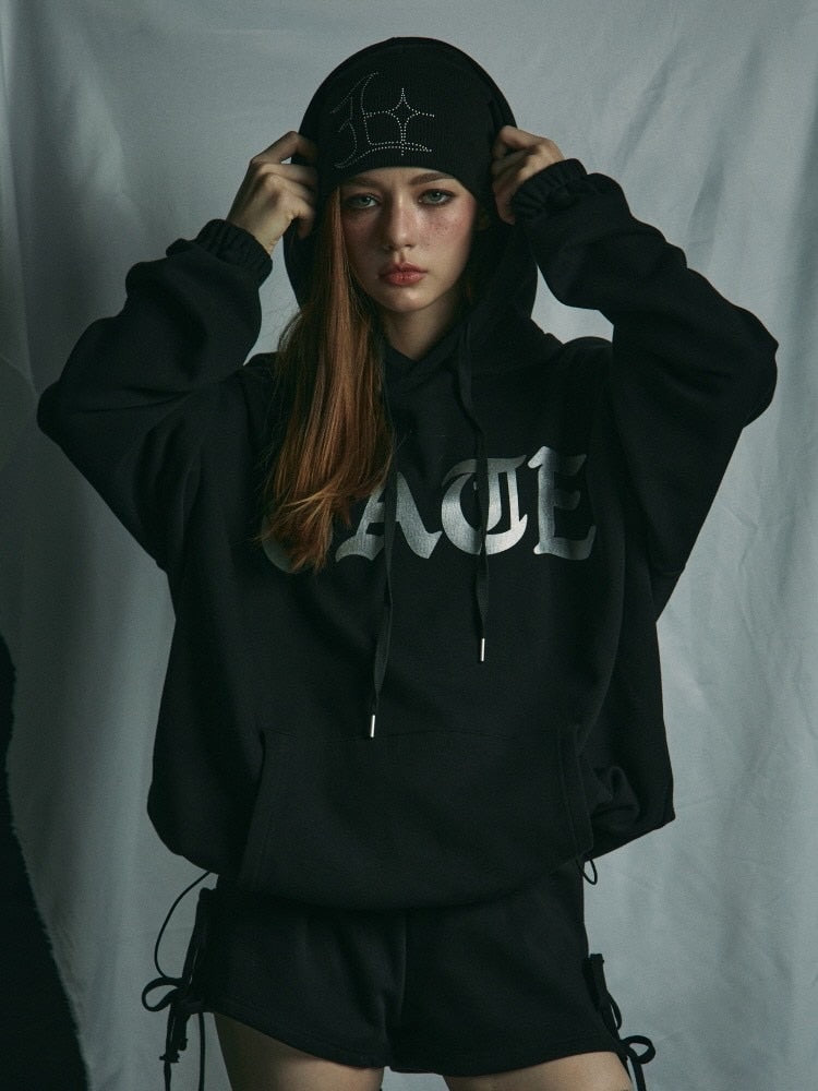 【GATELESS】RHINESTONE LOGO BEANIE / 【ゲートレス】ラインストーンロゴニット帽