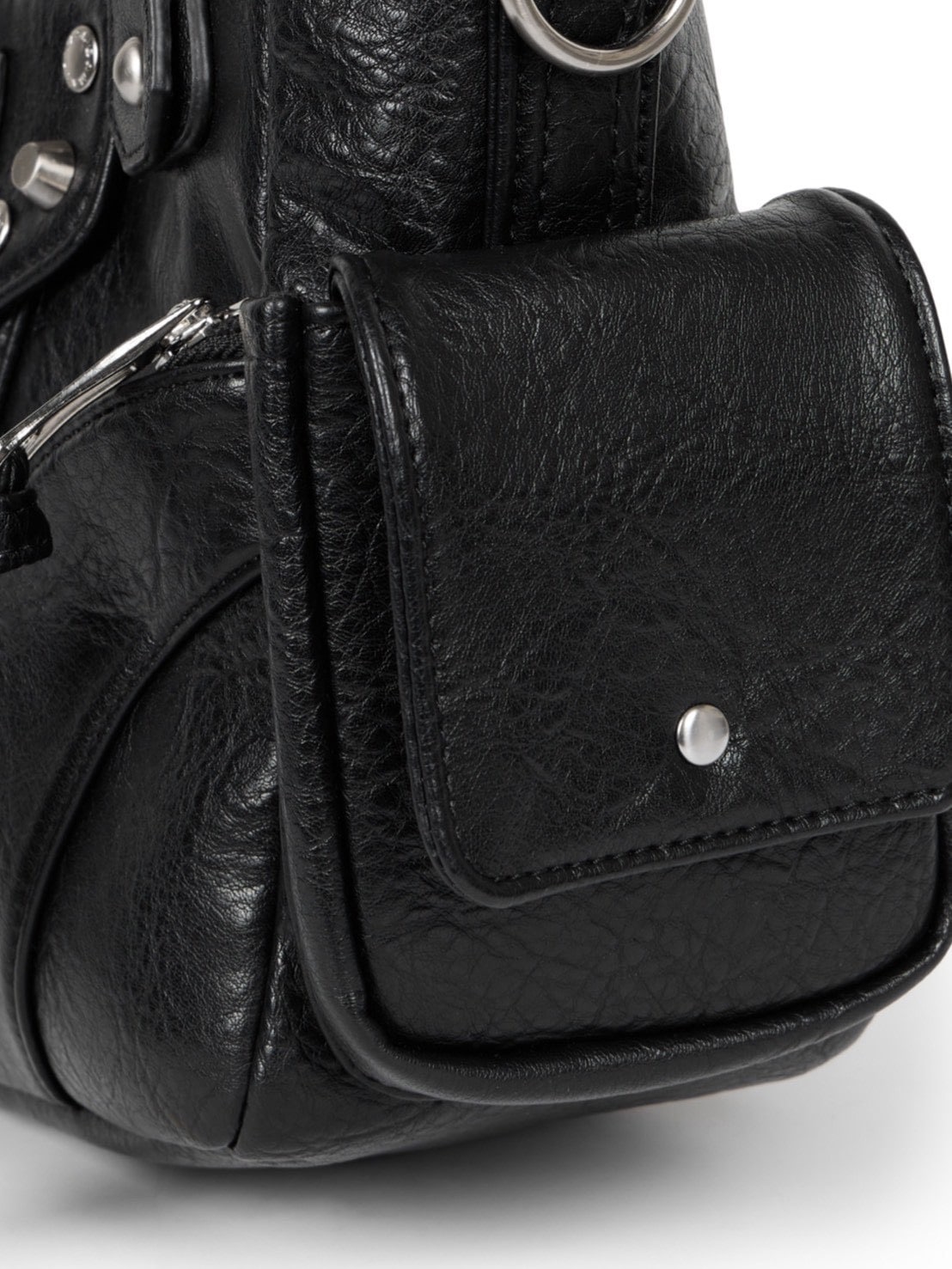 IUGAMAKARAS】Studded Leather Mini Shoulder Bag – PRESSING WEB SHOP