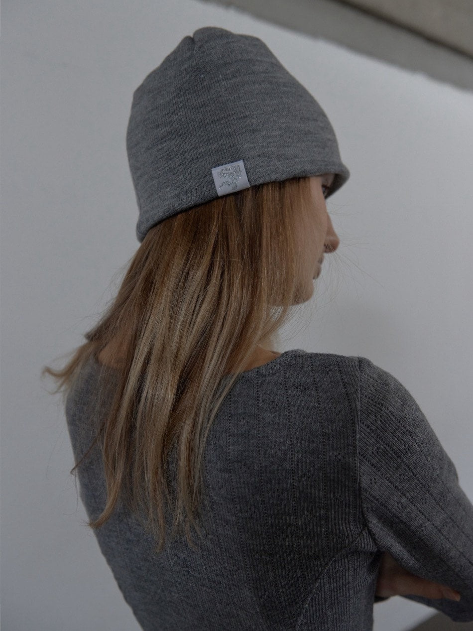【SETUP‐EXE】CROSS STUDDED BEANIE / 【セットアップエグゼ】クロススタッズビーニー