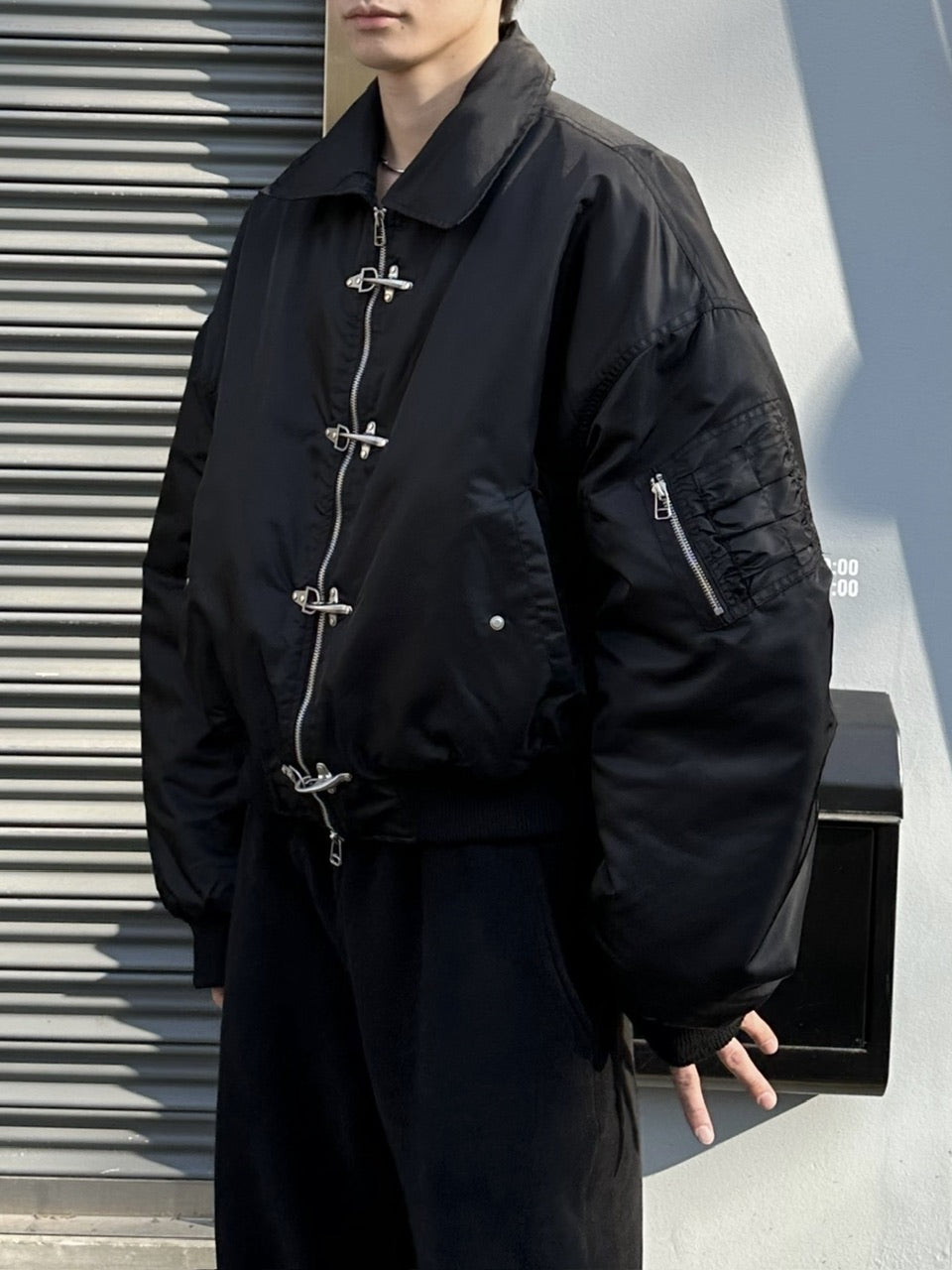 大阪店WEB限定受注制【Chikashitsu +】fireman MA-1 jacket / 【チカシツプラス】ファイアーマンMA-1ジャケット