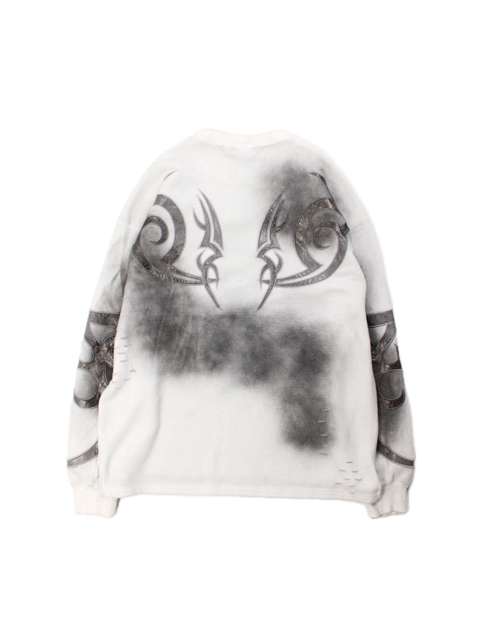 【GALFY】汚れ部族ワッフルロンTEE / 【ガルフィー】汚れ部族ワッフルロンTEE