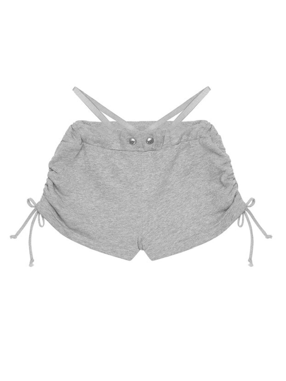 【BLACK PURPLE】Shadow Loop Short Pants