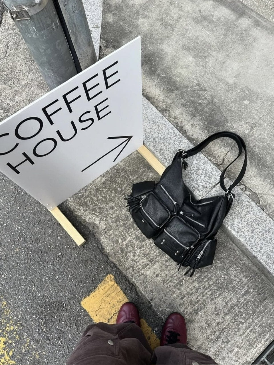 【BLACK PURPLE】Leto Multi Cargo Bag