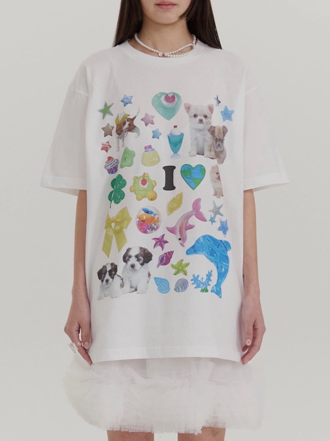 身長まだ【HURJABOYACC】PET T-SHIRTS S4