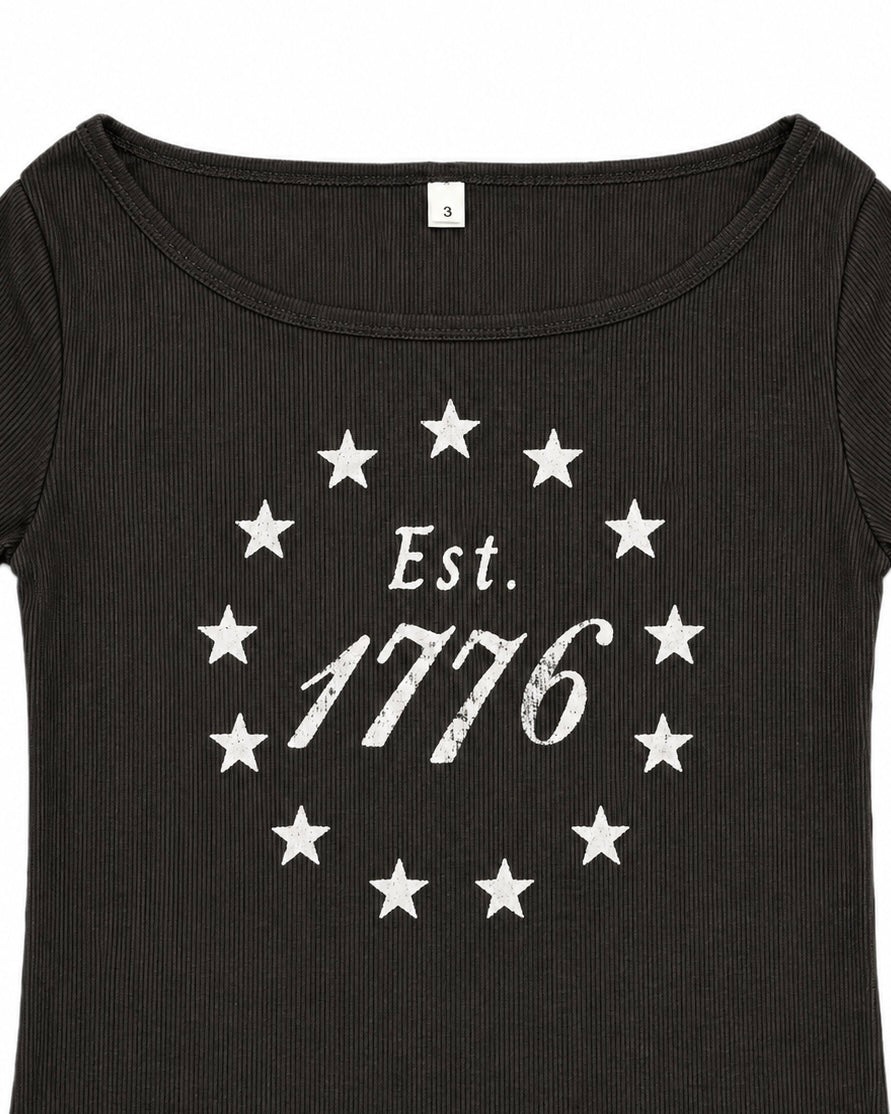 国際配送【Never mind the XU】Est. 1776 Cross Long Sleeve