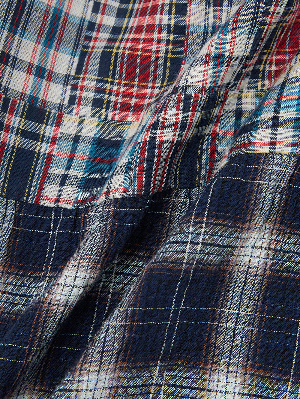 6/8 21:00発売【TUOMIO】2-WAY PATCHWORK SKIRT