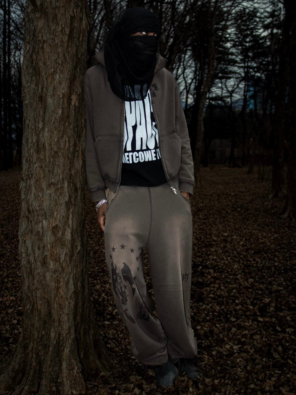 【BEBOF】Vintage Hood Zip-up