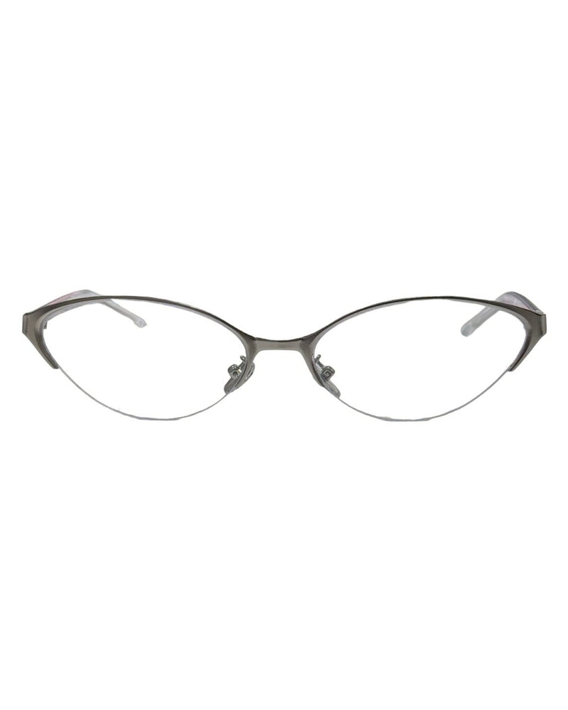受注制【nmtc+】Stitch Metal Frame Nerd Glasses (2color)