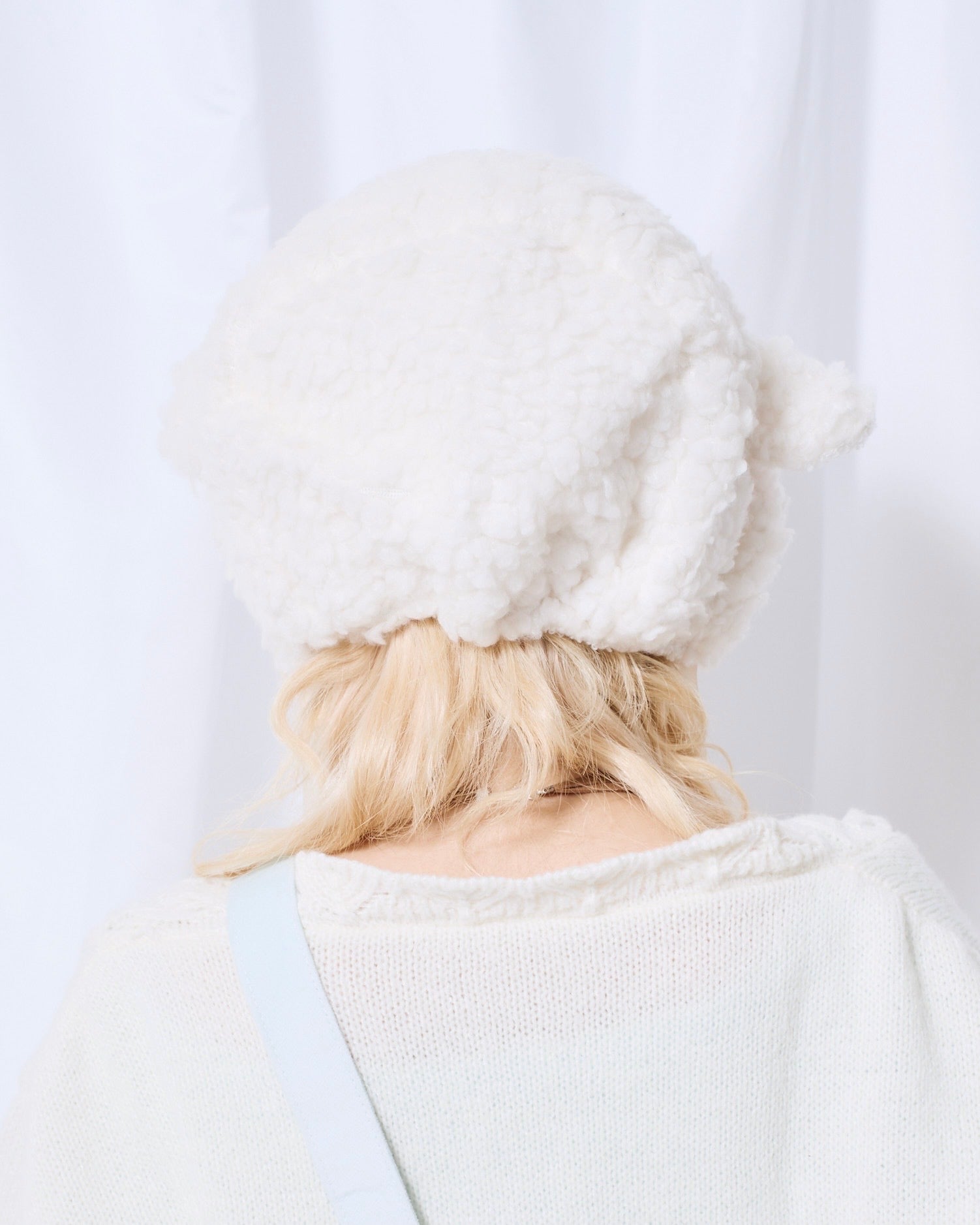 9/18 20:00 発売 国際配送【Nerd out XU】lace sheep bonnet