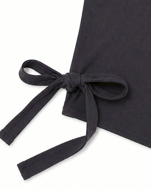 受注制【nmtc+】Hooded Wrap Sleeveless Top (2color)