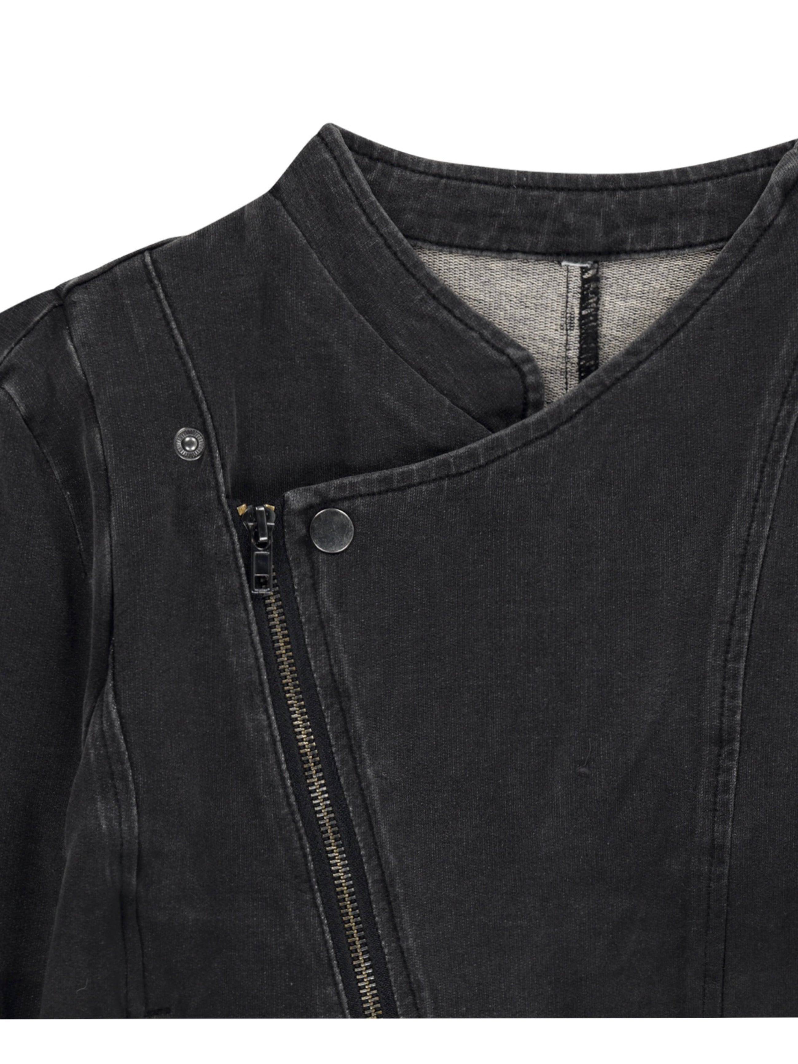 【OJOS】Detachable Span Denim Jacket