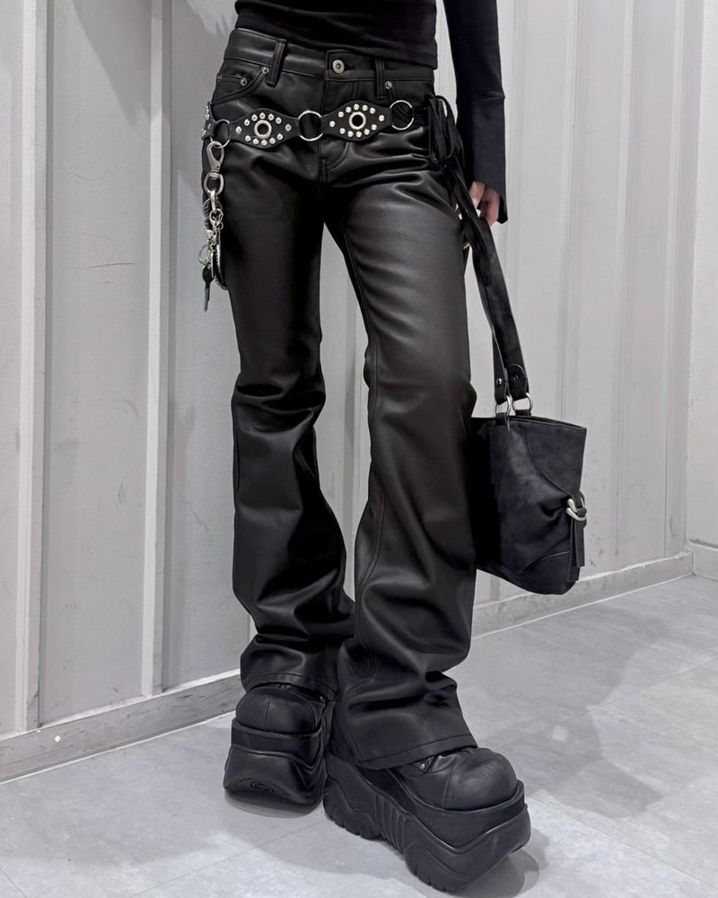 受注制【nmtc+】Glossy Flare Denim