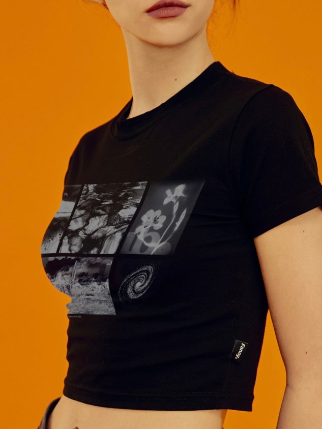 【FANCY CLUB】PETRICHOR CROP TEE