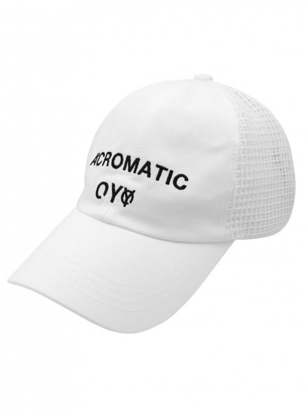 【OY】SLOGAN LOGO MESH CAP