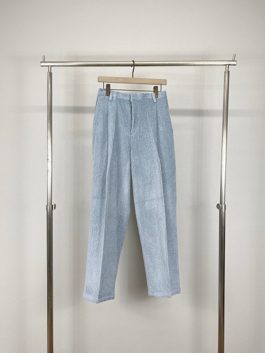 受注制【Chikashitsu +】set up high waist corduroy pants (3color)