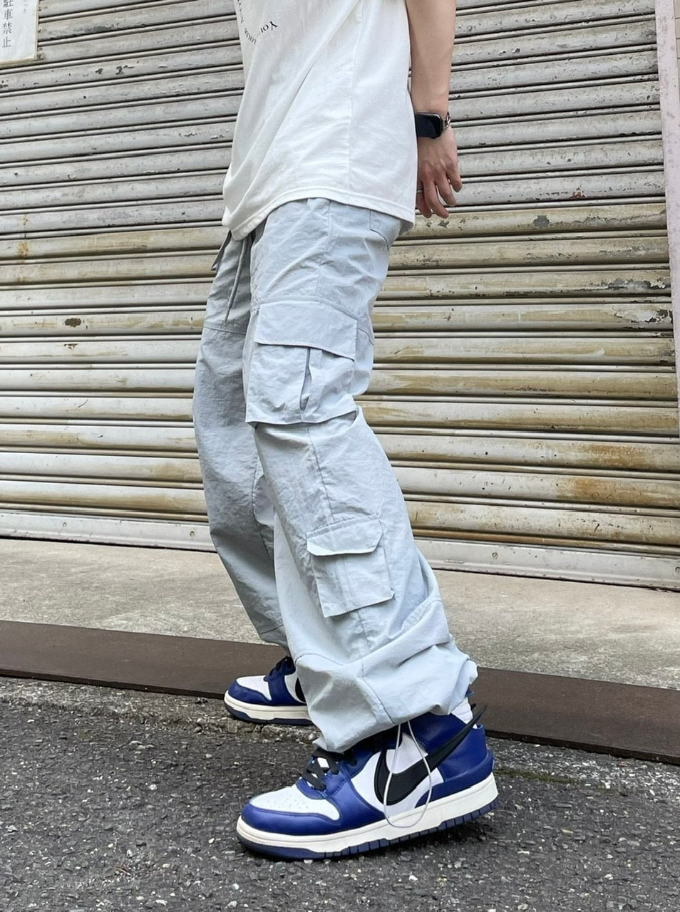 受注制【Chikashitsu +】4 pocket cargo pants (2color)