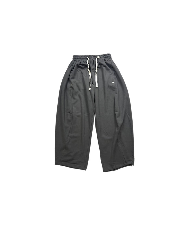 【Chikashitsu +】side button balloon sweat pants (3color)