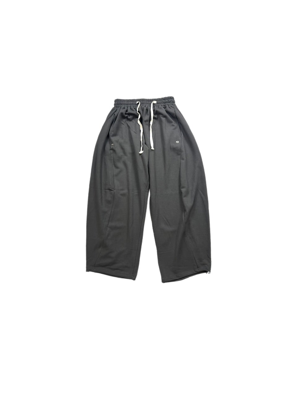 【Chikashitsu +】side button balloon sweat pants (3color)