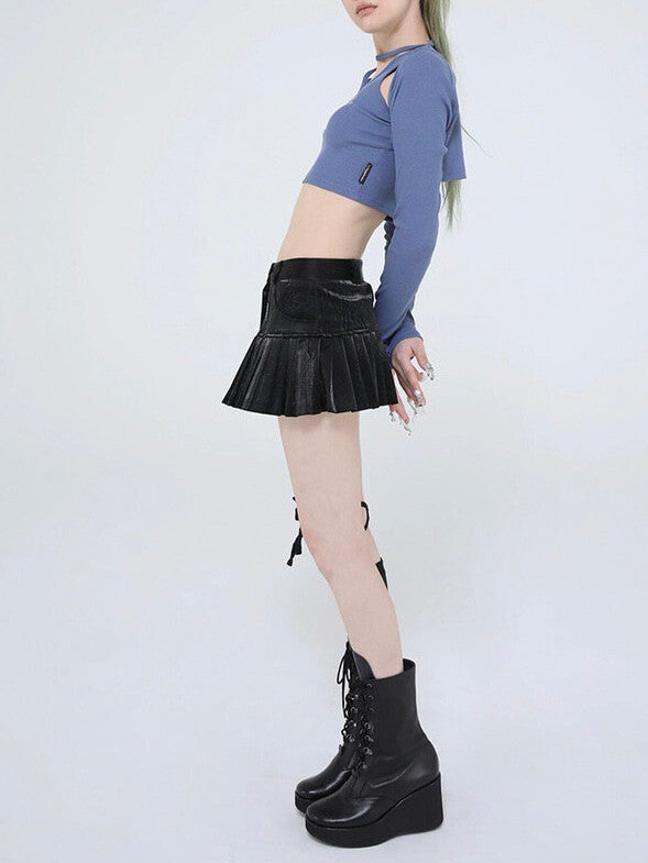 【Ugly shadow】DAILY CROP CARDIGAN