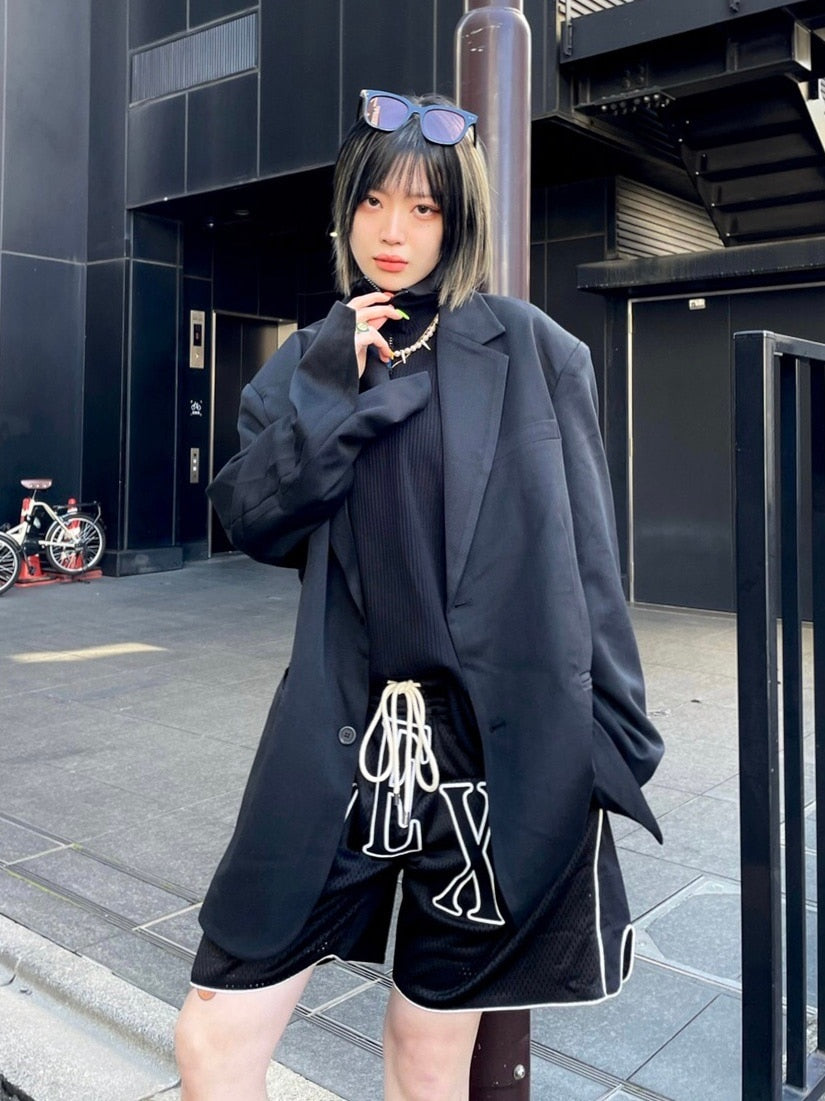 受注制【Never mind the XU】oversized jacket (2color)