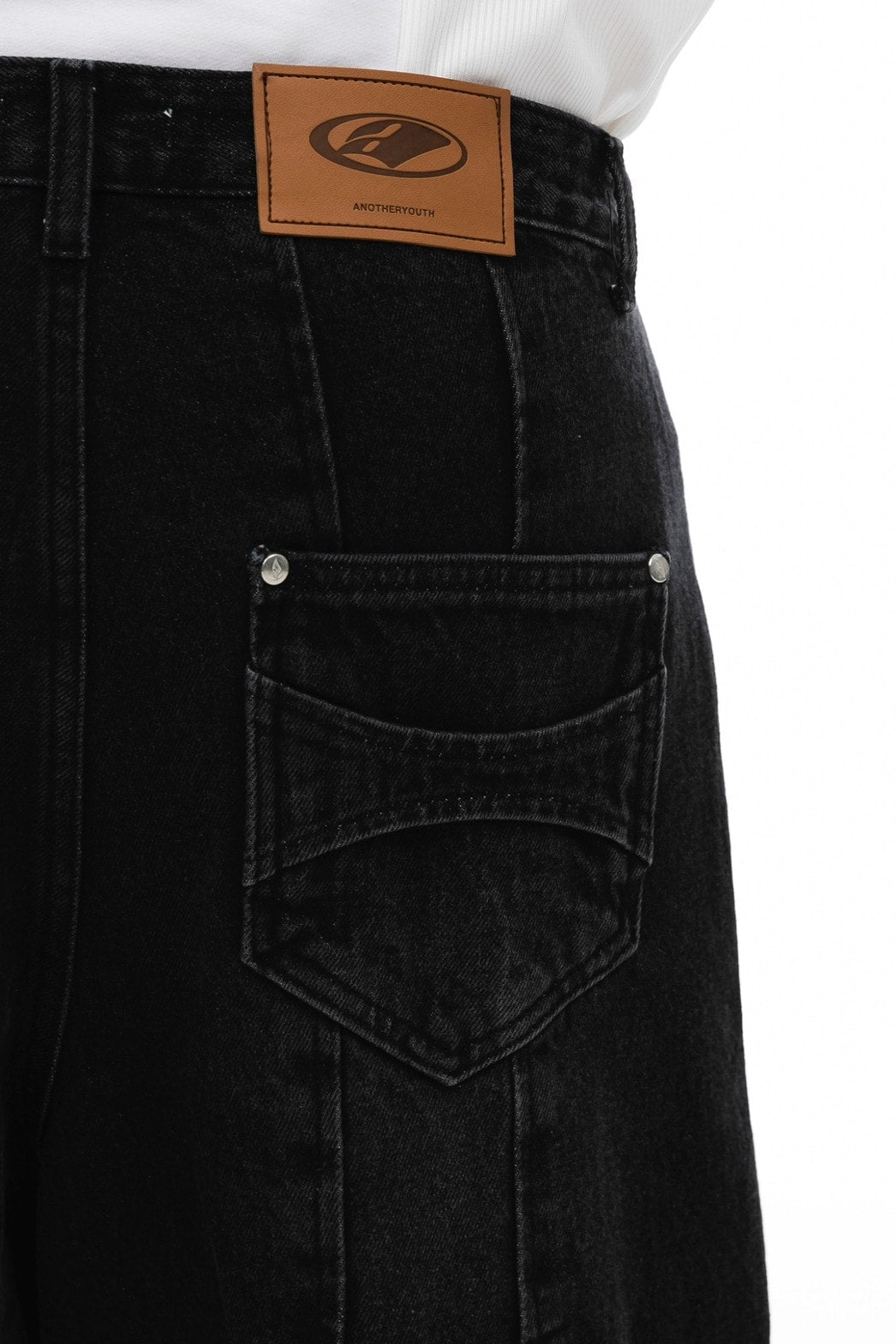 【ANOTHERYOUTH】panel jeans