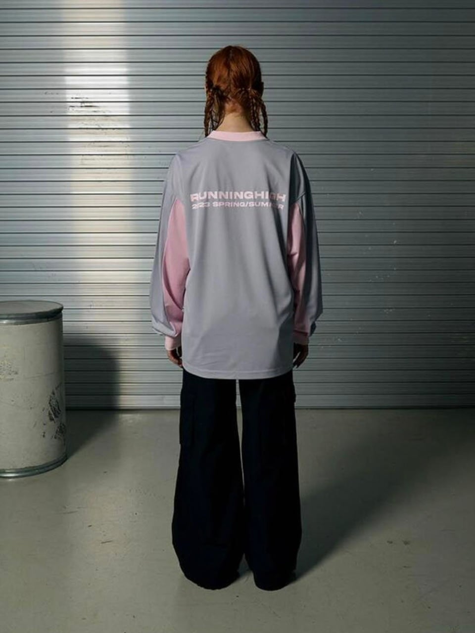 【runningHIGH】MOTOR CYCLE JERSEY PULLOVER TOP