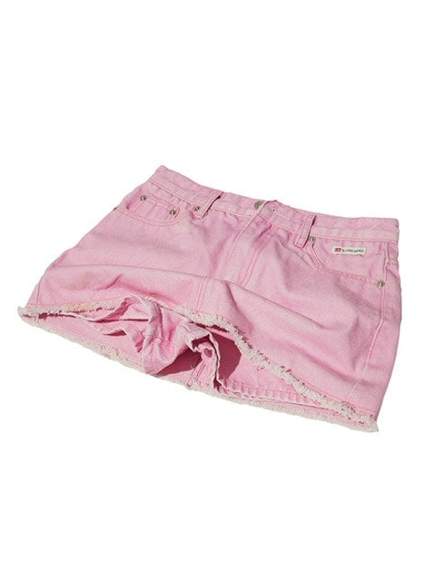 【CRANK】DENIM MINI SKIRT PANTS / 【クランク】デニムミニスカートパンツ