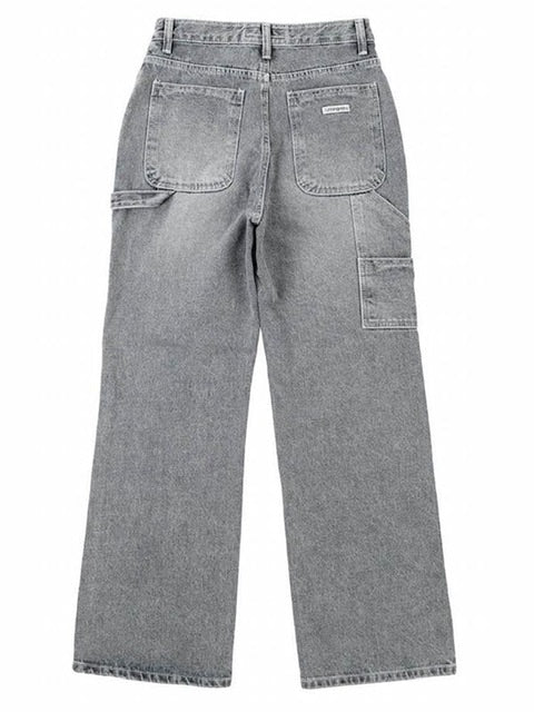 【runningHIGH】WASHED DENIM CARPENTER PANTS