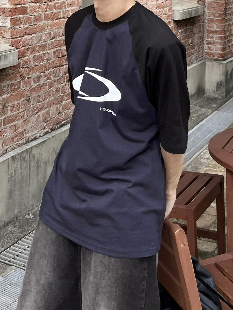 【youll】storm raglan sleeve tee (2color)
