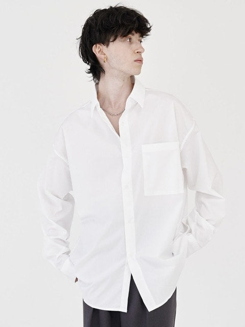 【RE:ON STUDIO】BASIC OVERSIZED SHIRT