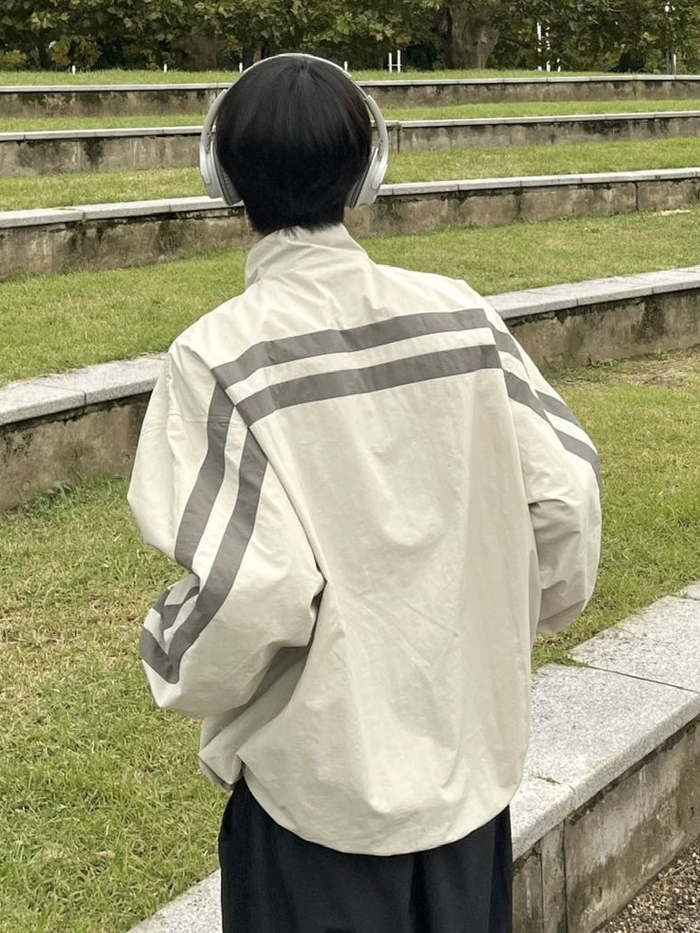 【youll】line windbreaker (2color)