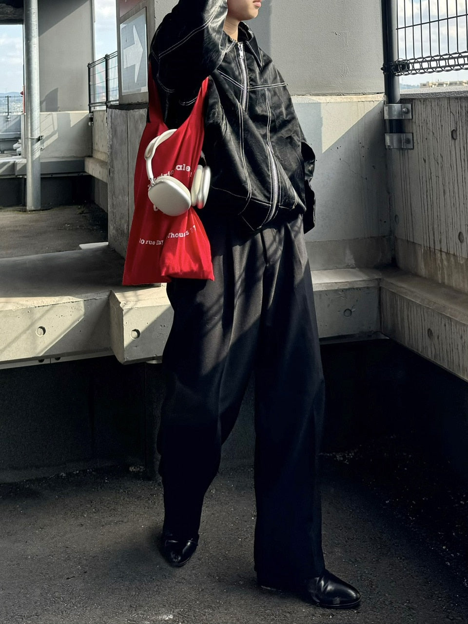 受注制【RENOL】viper leather jacket (3color)