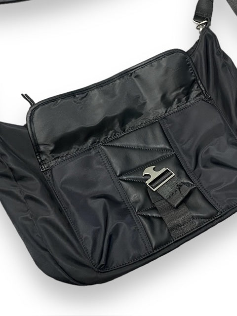 受注制【Never mind the XU】buckle cross bag