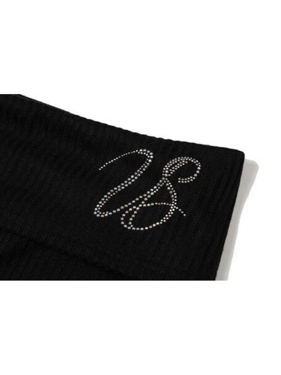 【Uglyshadow】BEAD KNIT OFF-SHOULDER / 【アグリーシャドウ】ビーズロングオフショルダー長袖カーディガン