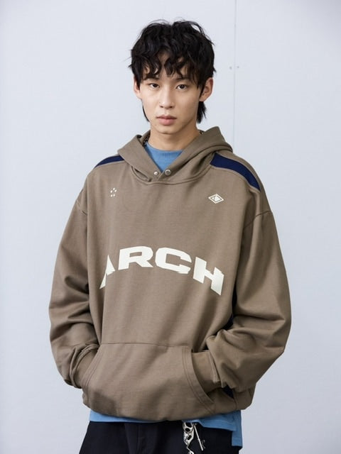 【ARCH by ROARINGWILD】PREPPY STYLE HOODIE