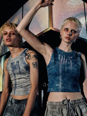 【BLR BLUER】BLR Printed Sleeveless