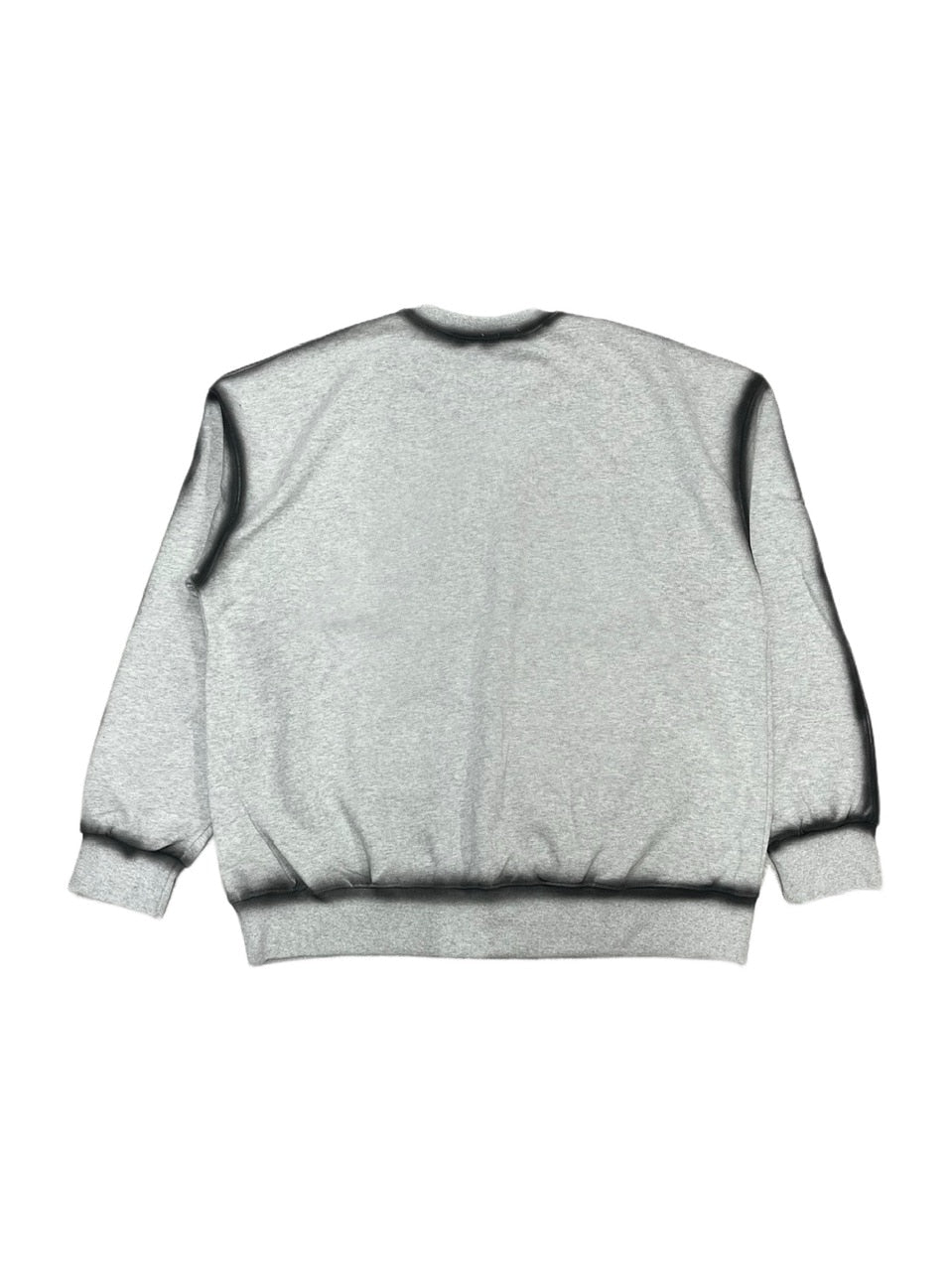 受注制【Never mind the XU】painted mtm (2color) / 【ネバーマインドザエックスユー】ペイントプリント長袖スウェット