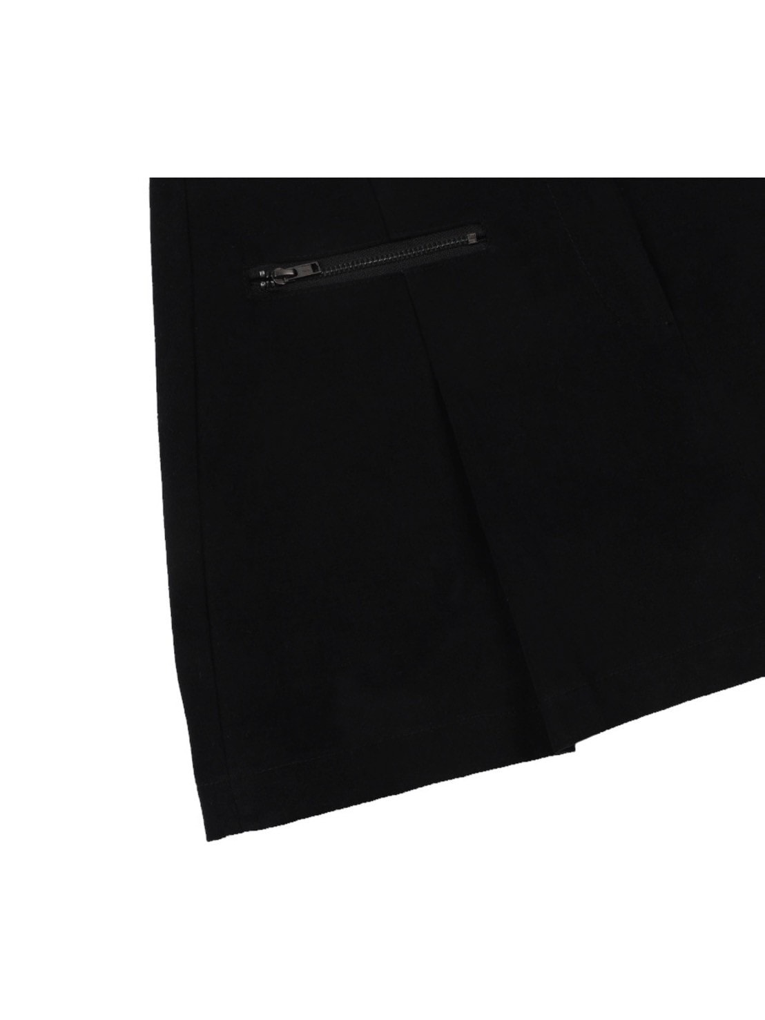 【FANCY CLUB】BIKER PINTUCK MINI SKIRT