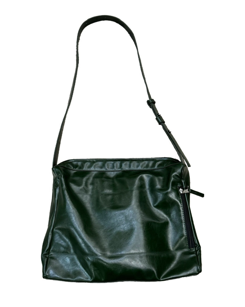 受注制【Chikashitsu +】vegan leather box belt bag (2color)