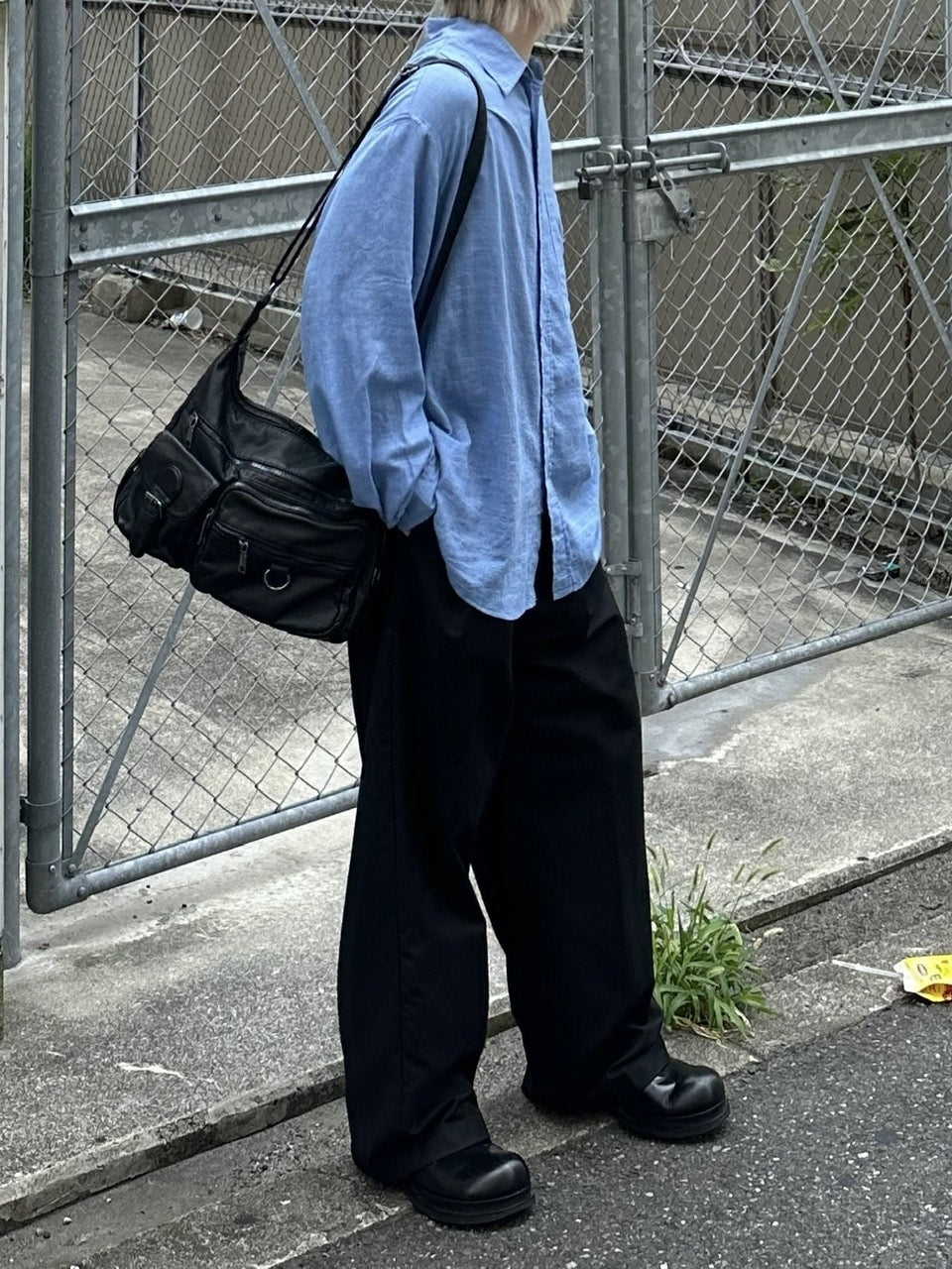 大阪店WEB限定【Chikashitsu +】leather pocket shoulder bag 2