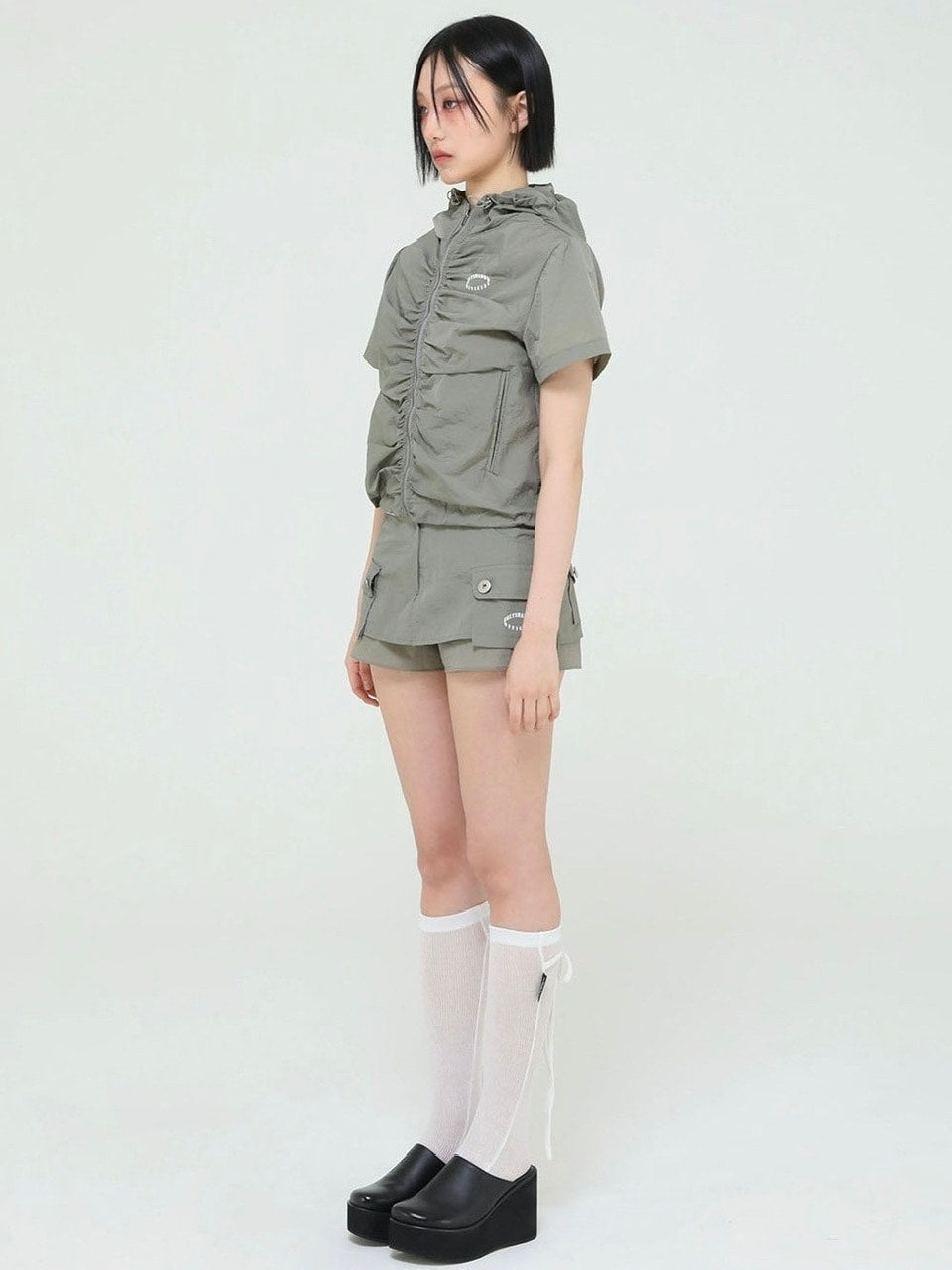 【Uglyshadow】CARGO SKIRT PANTS