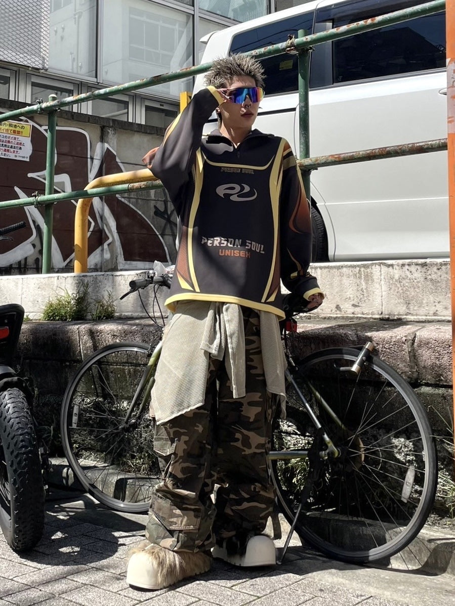 【Never mind the XU】camouflage pants (2color)