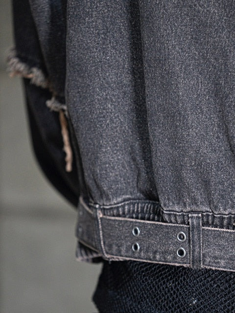 【DIG YOUR OWN GRAVE】DENIM PULLOVER (2color)