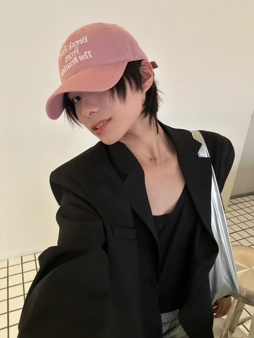 国際配送【LUV CODE】logo cap (2color)